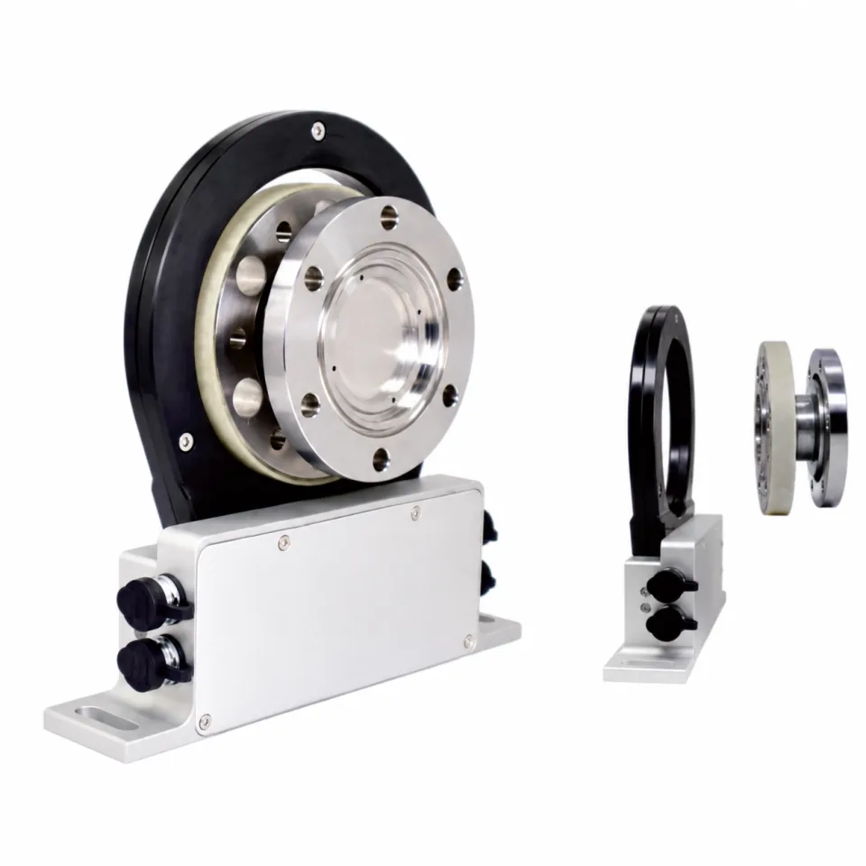 Supplier reference torque flange with separate rotor and stationary antenna assembly